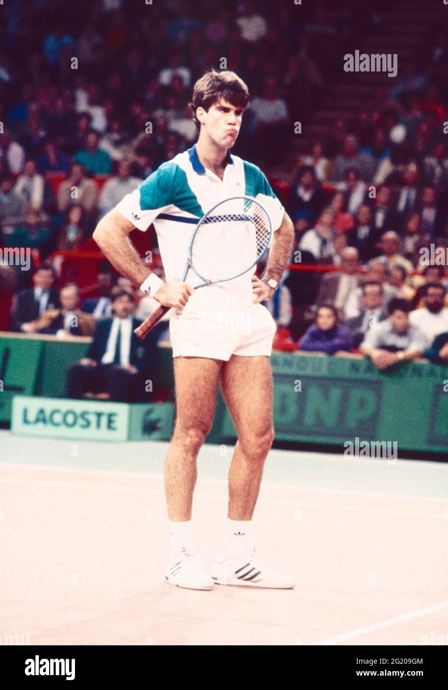 American tennis player Tim Mayotte, 1980s Stock Photo - Alamy