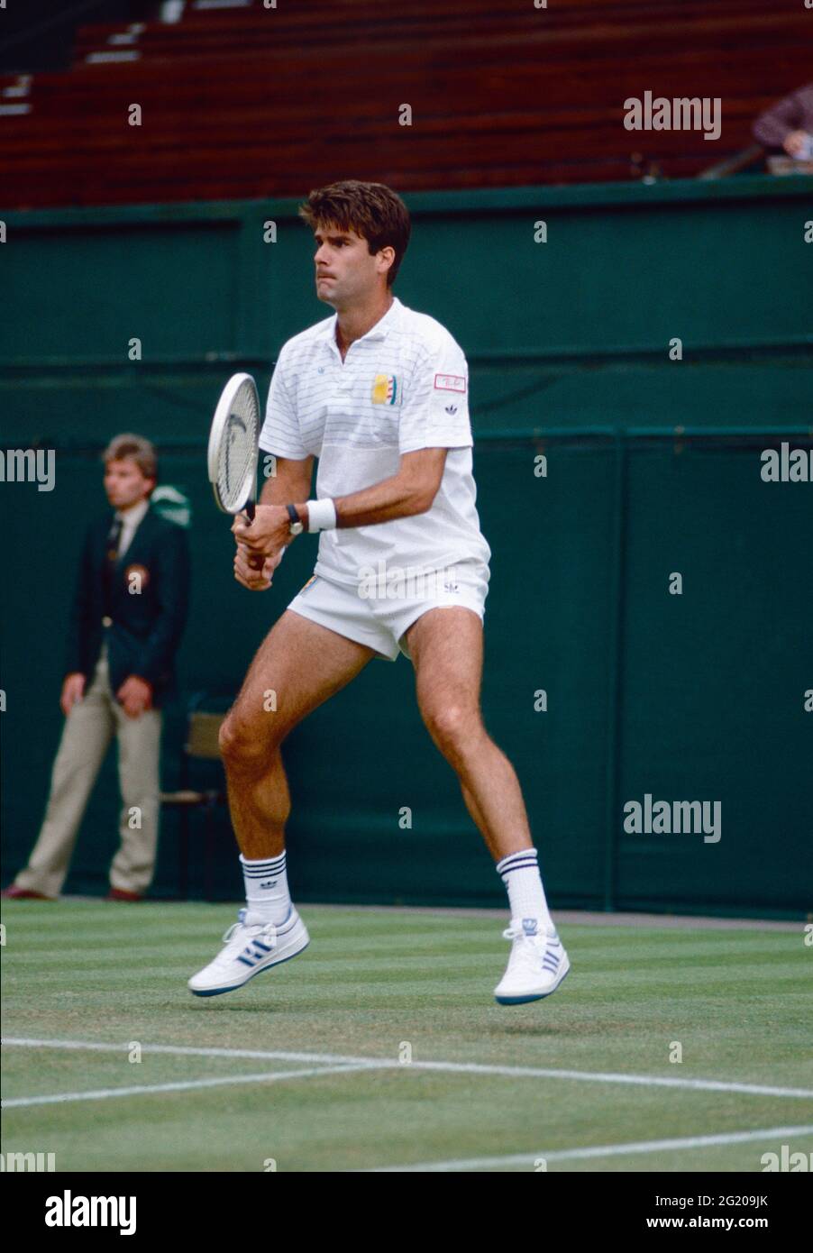 American tennis player Tim Mayotte, 1980s Stock Photo - Alamy