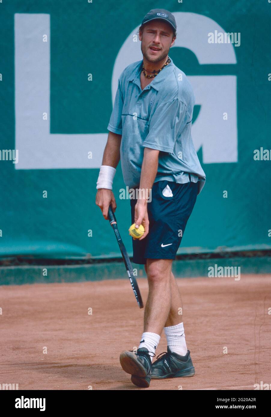 French tennis player Nicolas Coutelot, 2000s Stock Photo Alamy