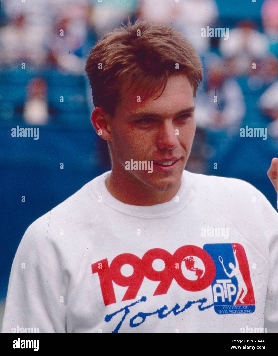 Venezuelan tennis player Nicolas Pereira, 1990s Stock Photo