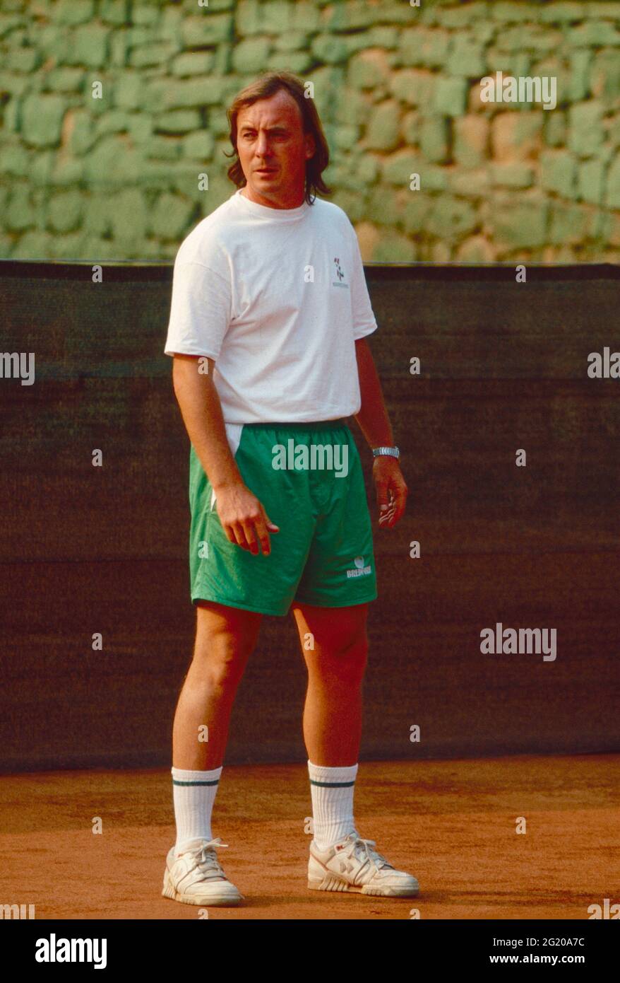 Italian tennis coach Riccardo Piatti, 1990s Stock Photo - Alamy