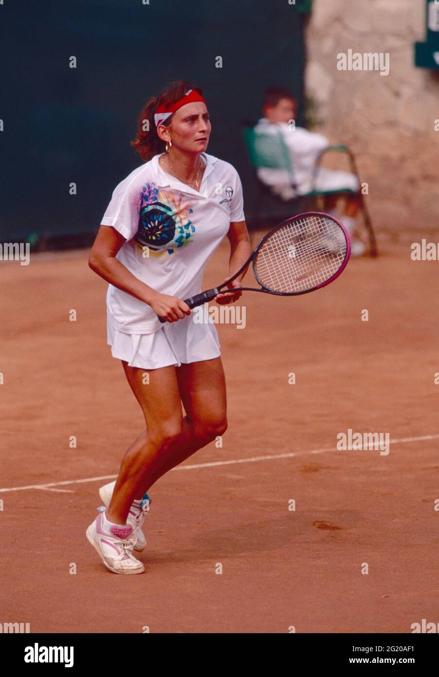 Italian tennis player Flora Perfetti, 1990s Stock Photo Alamy