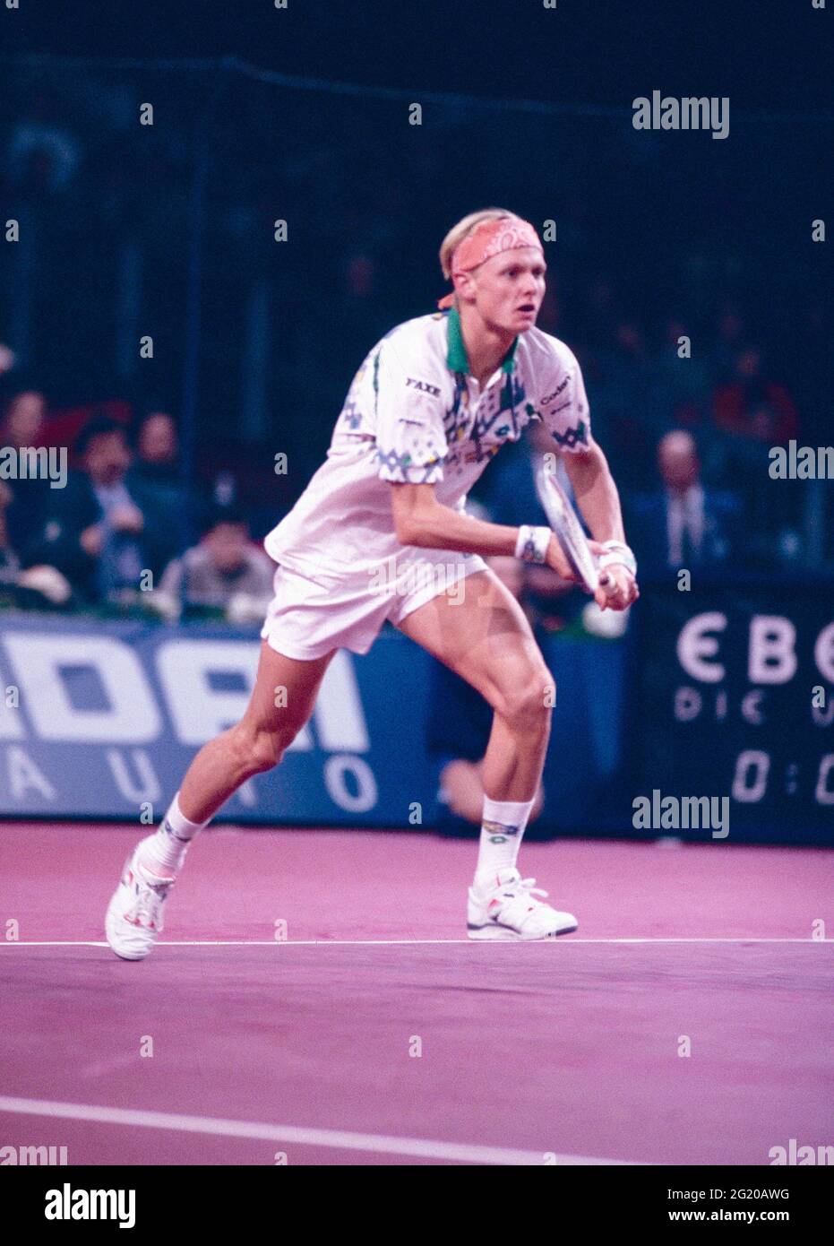 Danish tennis player Kenneth Carlsen, 1990s Stock Photo
