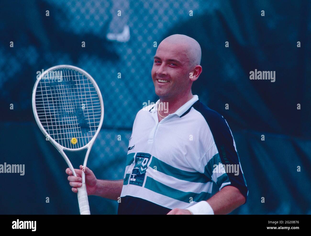 Swedish tennis player Mikael Pernfors, US Open 1991 Stock Photo Alamy