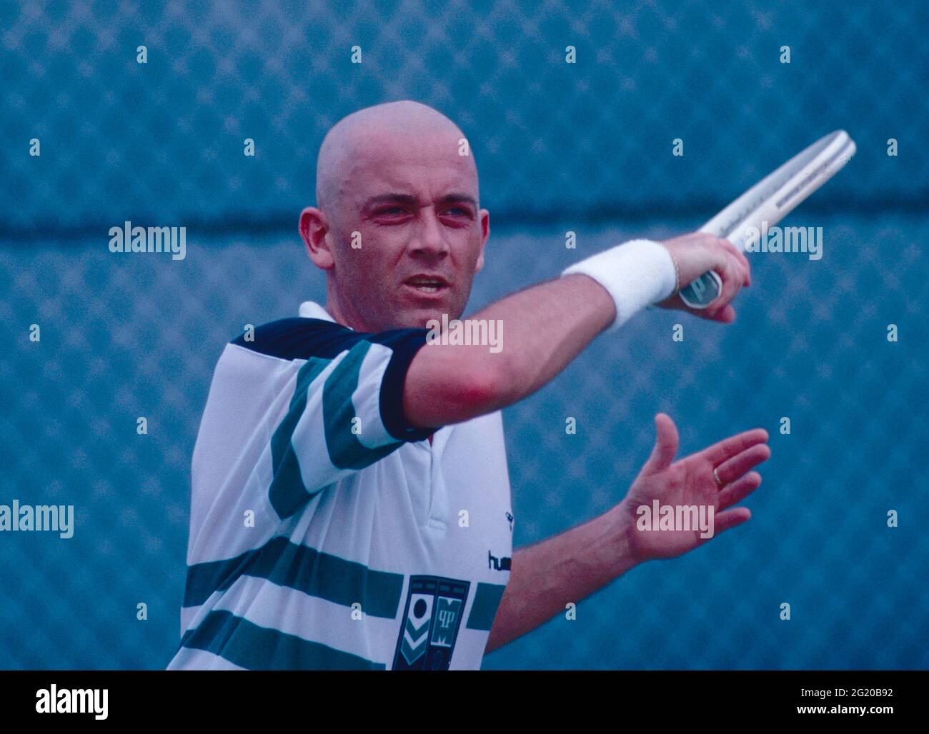 Swedish tennis player Mikael Pernfors, US Open 1991 Stock Photo Alamy