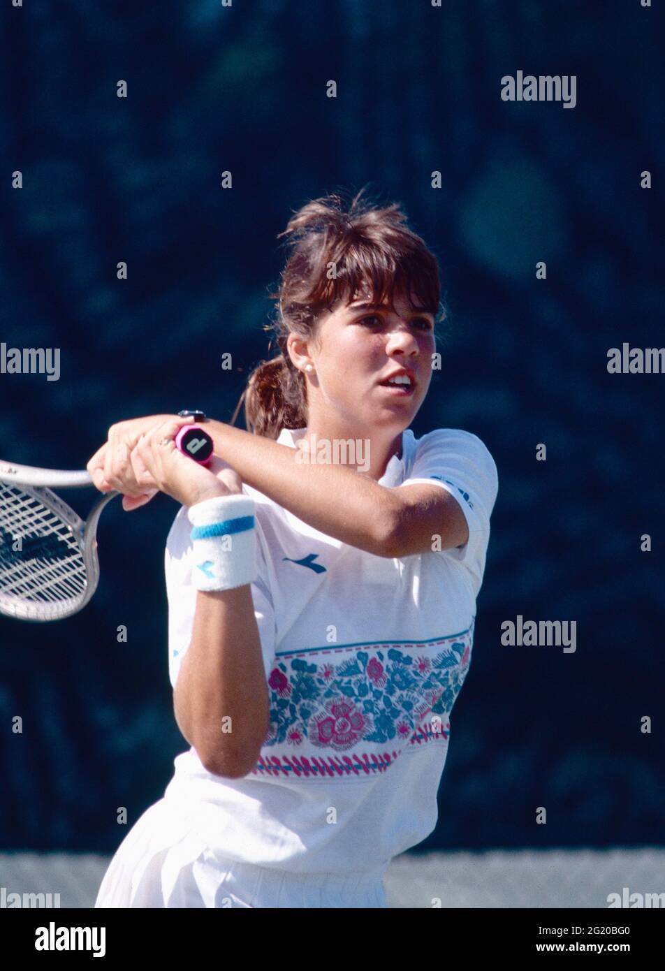 American tennis player Jennifer Capriati, 1990 Stock Photo