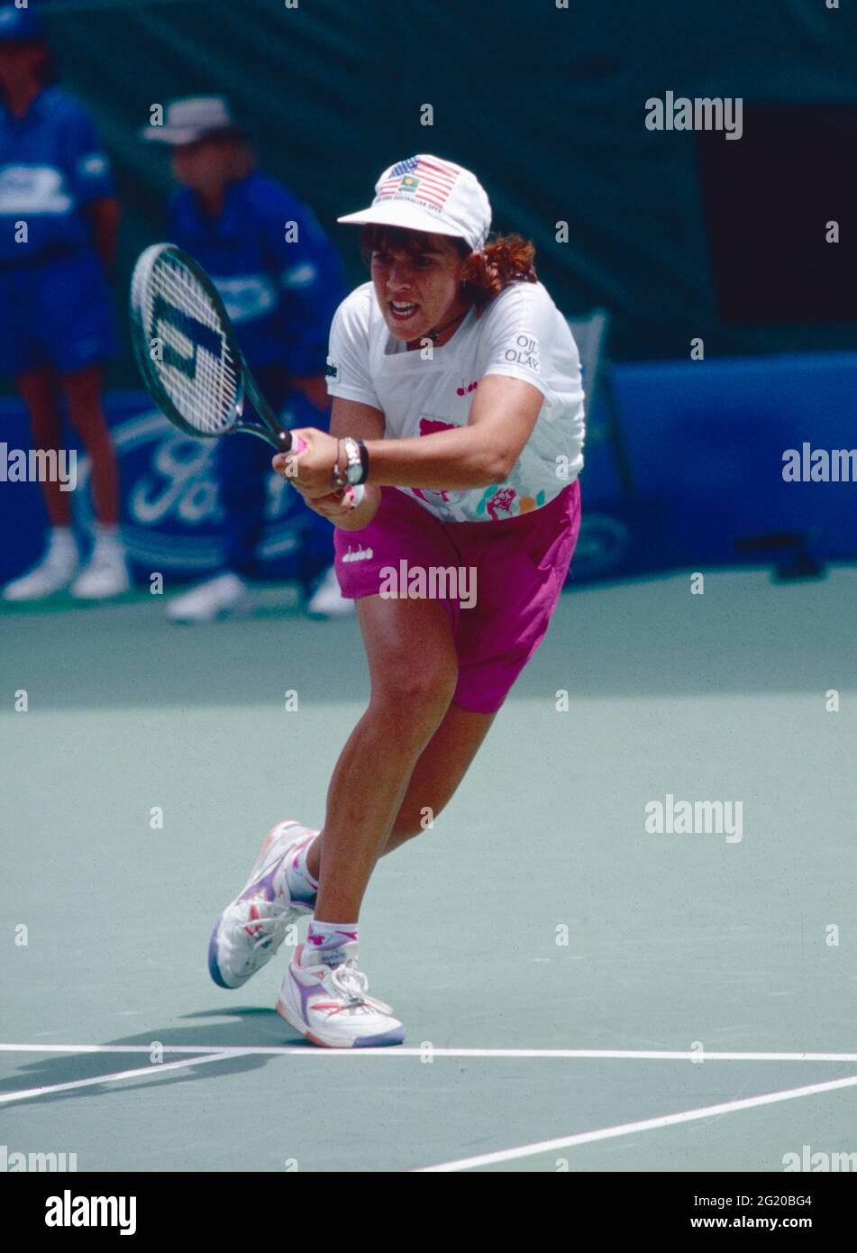 American tennis player Jennifer Capriati, Australian Open 1993 Stock Photo  - Alamy