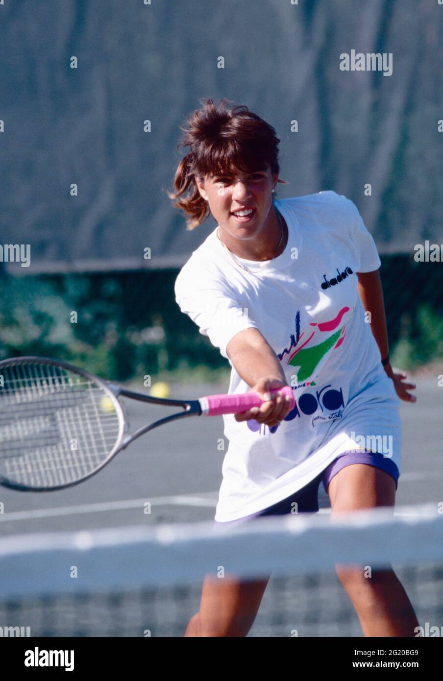 American tennis player Jennifer Capriati, 1990 Stock Photo - Alamy