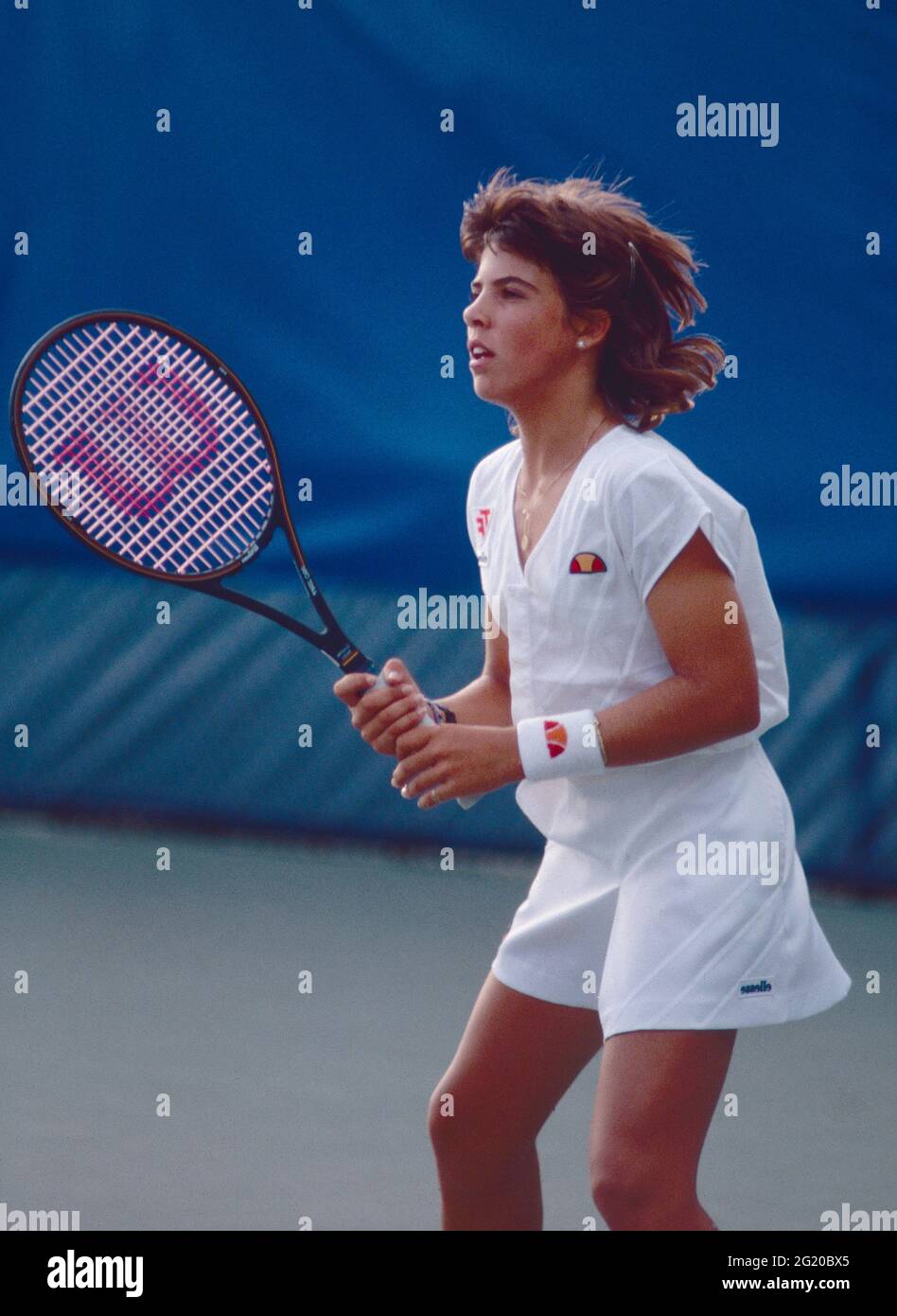 American tennis player Jennifer Capriati, US Open 1991 Stock Photo Alamy