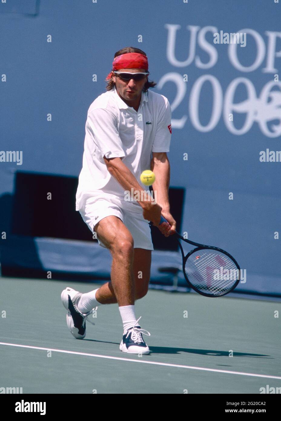 French tennis player and Davis Cup captain Arnaud Clement, US Open 2000  Stock Photo - Alamy