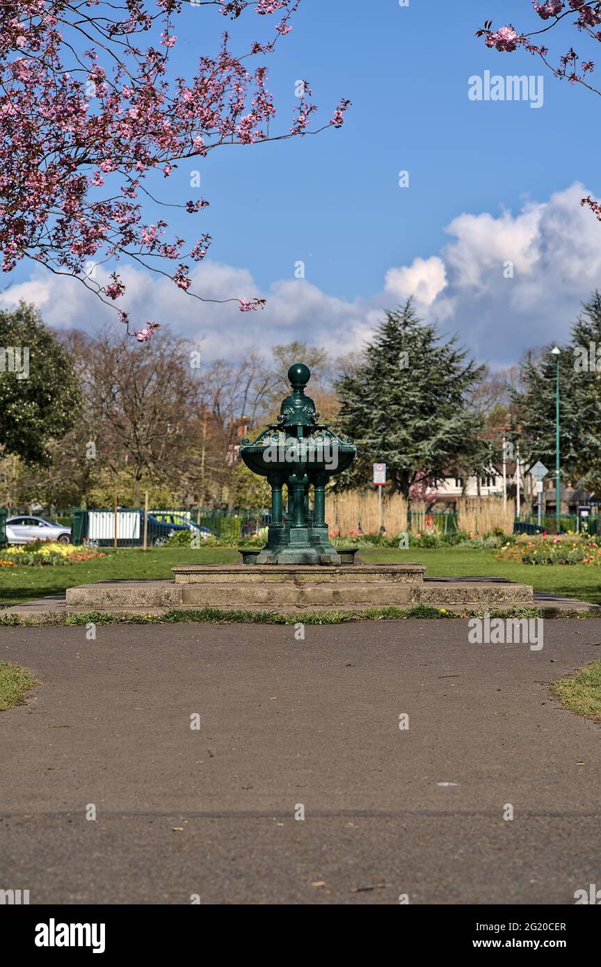 Restored flora fountain hi-res stock photography and images - Alamy