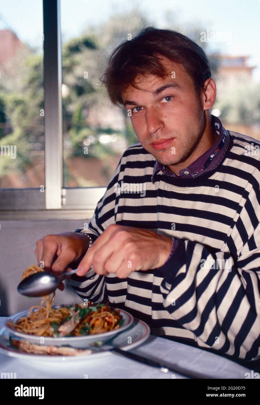 Russian tennis player Andrei Chesnokov, 1991 Stock Photo - Alamy
