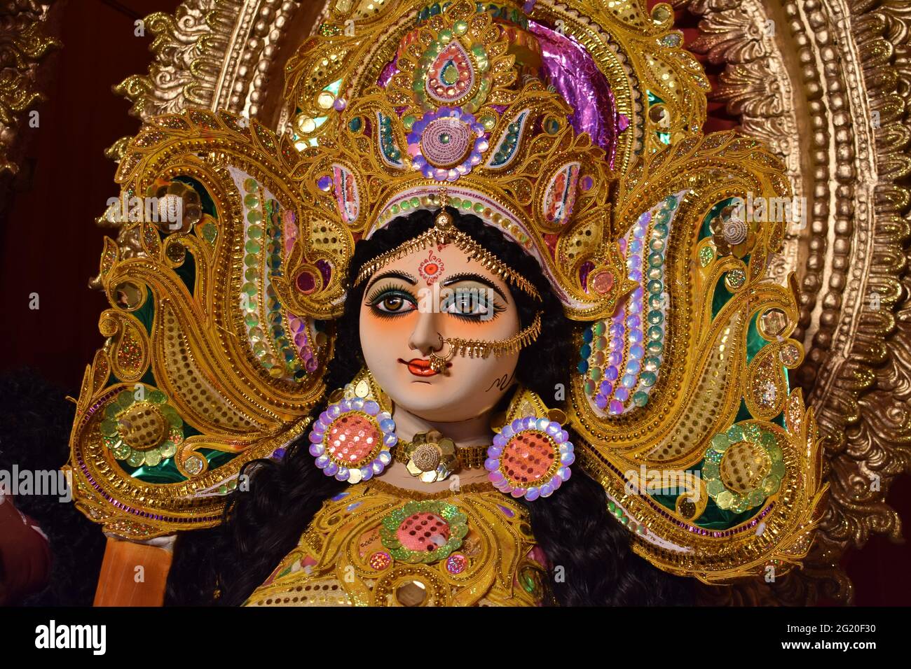 Bengali Goddess Durga Stock Photo - Alamy Bengali Goddess Durga Stock Photo - Alamy
