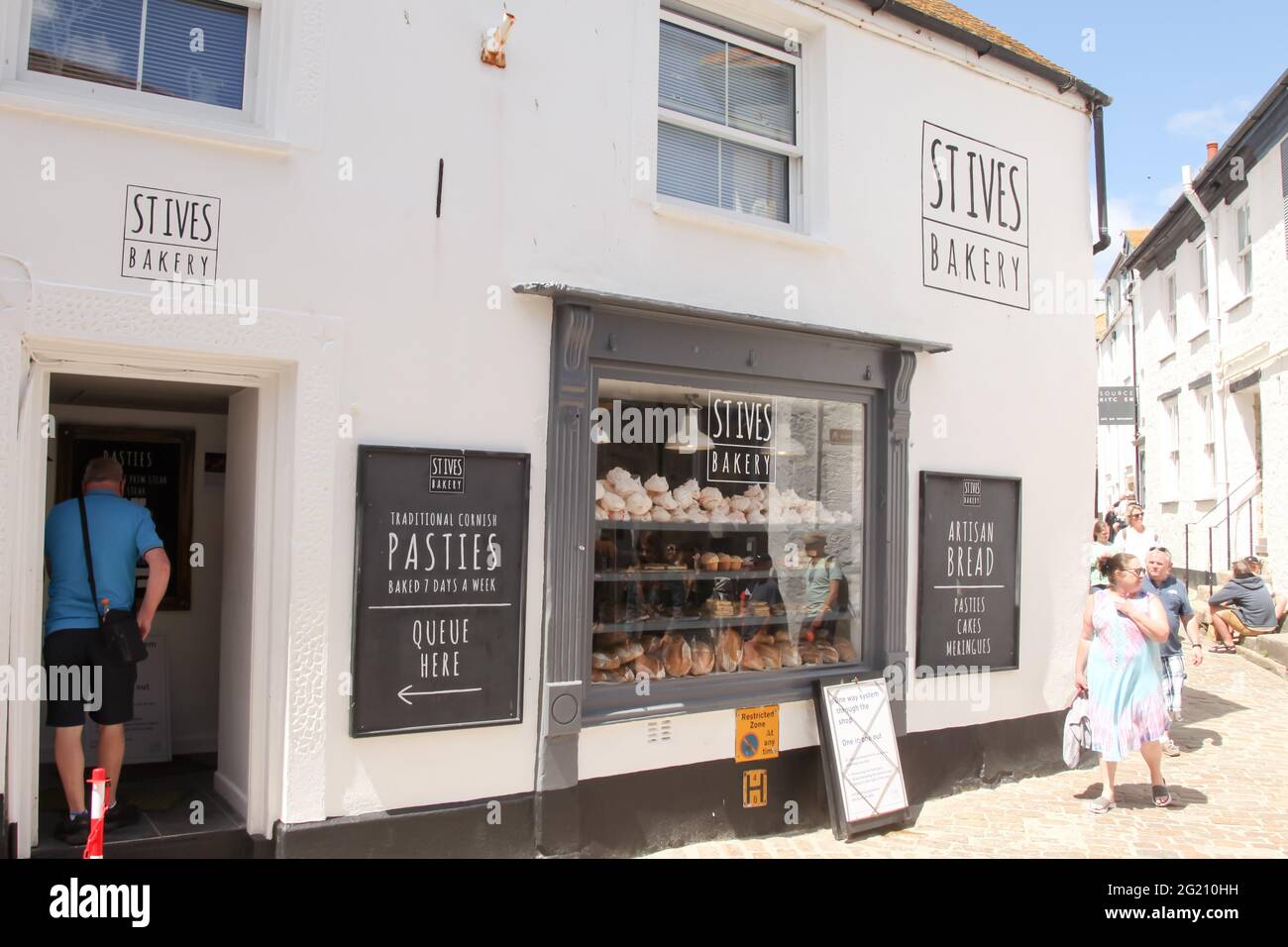 St. Ives Bakery, Fore Street, Cornish bakery, St. Ives, Cornwall, UK, June 2021 Stock Photo Alamy