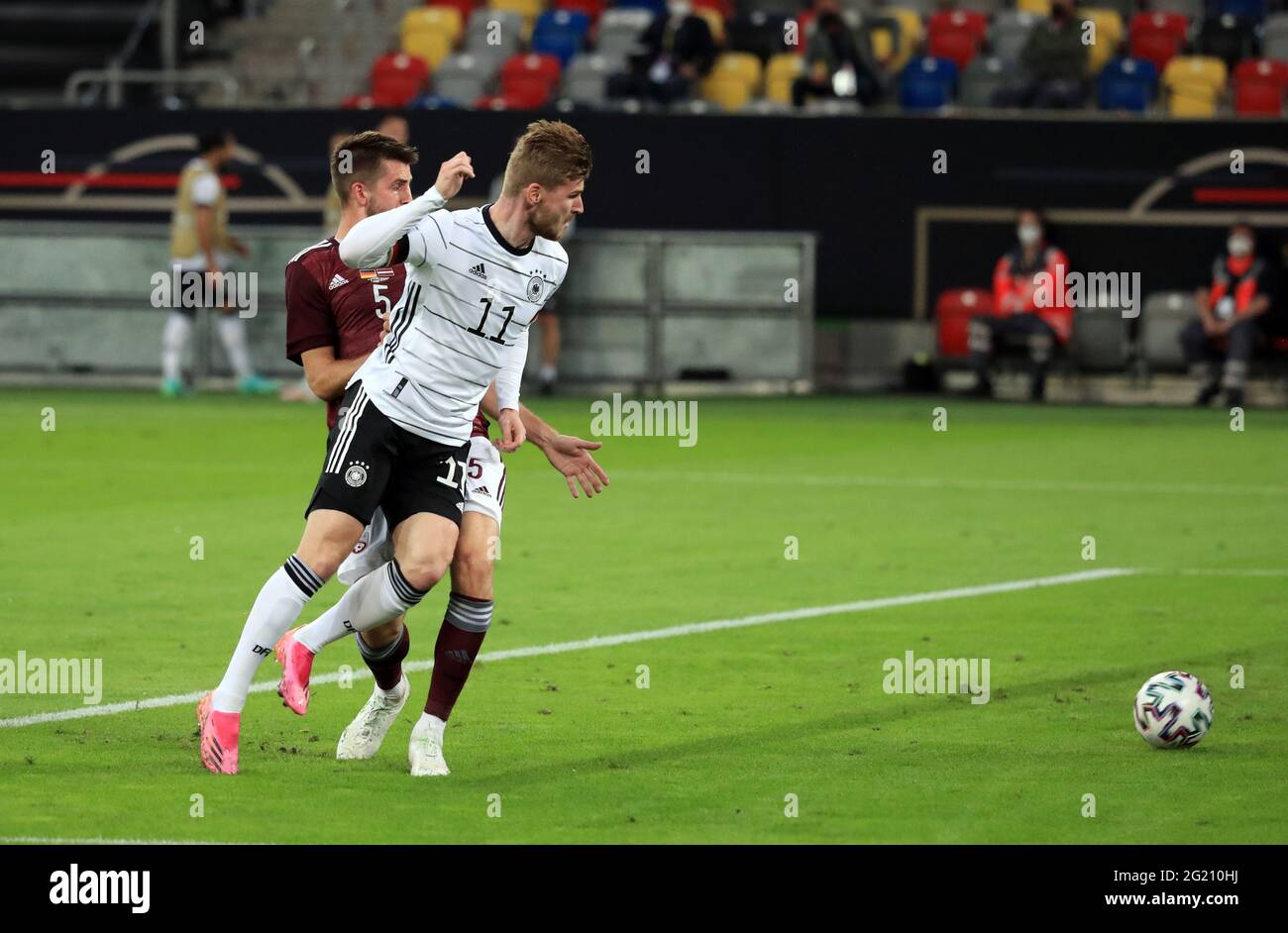 Soccer Football International Friendly Germany V Latvia Merkur Spiel Arena Dusseldorf Germany June 7 2021 Germany S Timo Werner Scores Their Sixth Goal Reuters Wolfgang Rattay Stock Photo Alamy