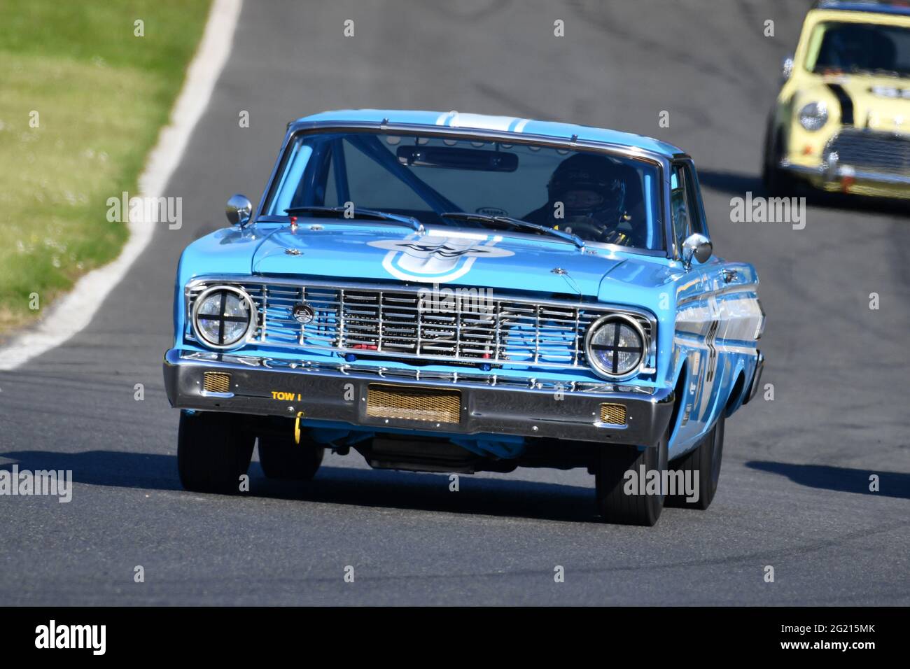 Martin Melling, Jason Minshaw, Ford Falcon, Masters pre-66 touring cars, Saloon cars, GT cars, touring cars, Masters Historic Festival, Brands Hatch G Stock Photo