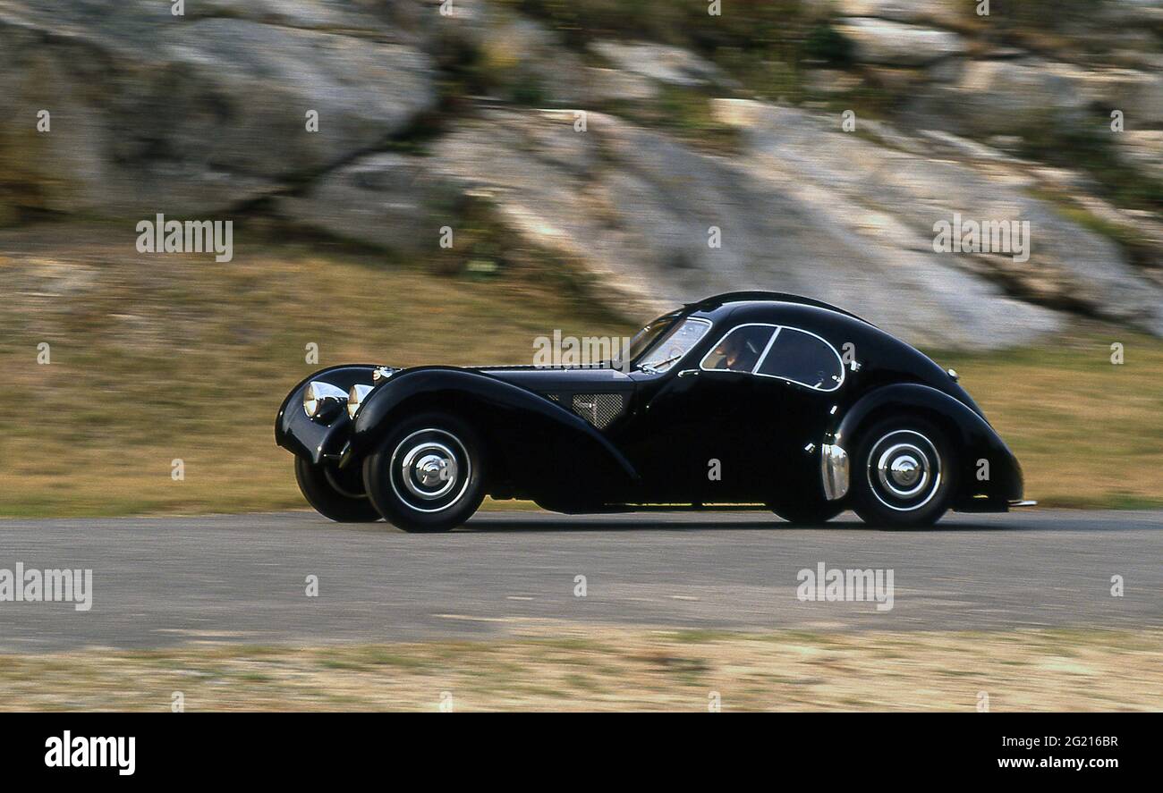 Bugatti Type 57 SC Atlantic 1938. Part of the Ralph Lauren collection Stock  Photo - Alamy