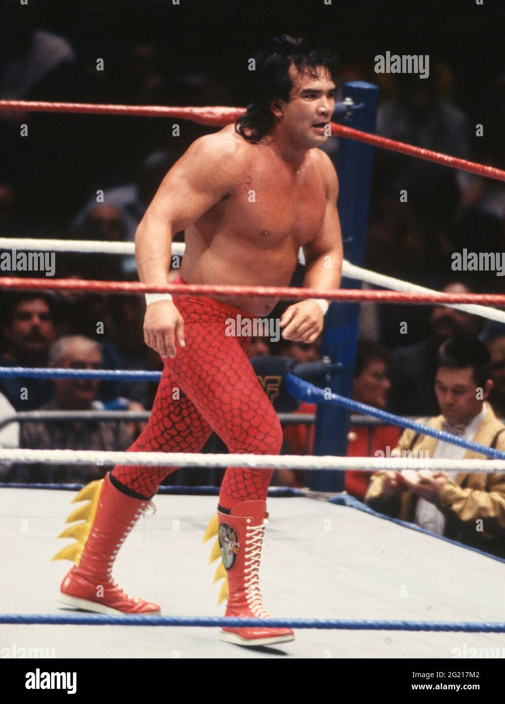 Ricky Steamboat 1990 Photo By John Barrett/PHOTOlink Stock Photo Alamy
