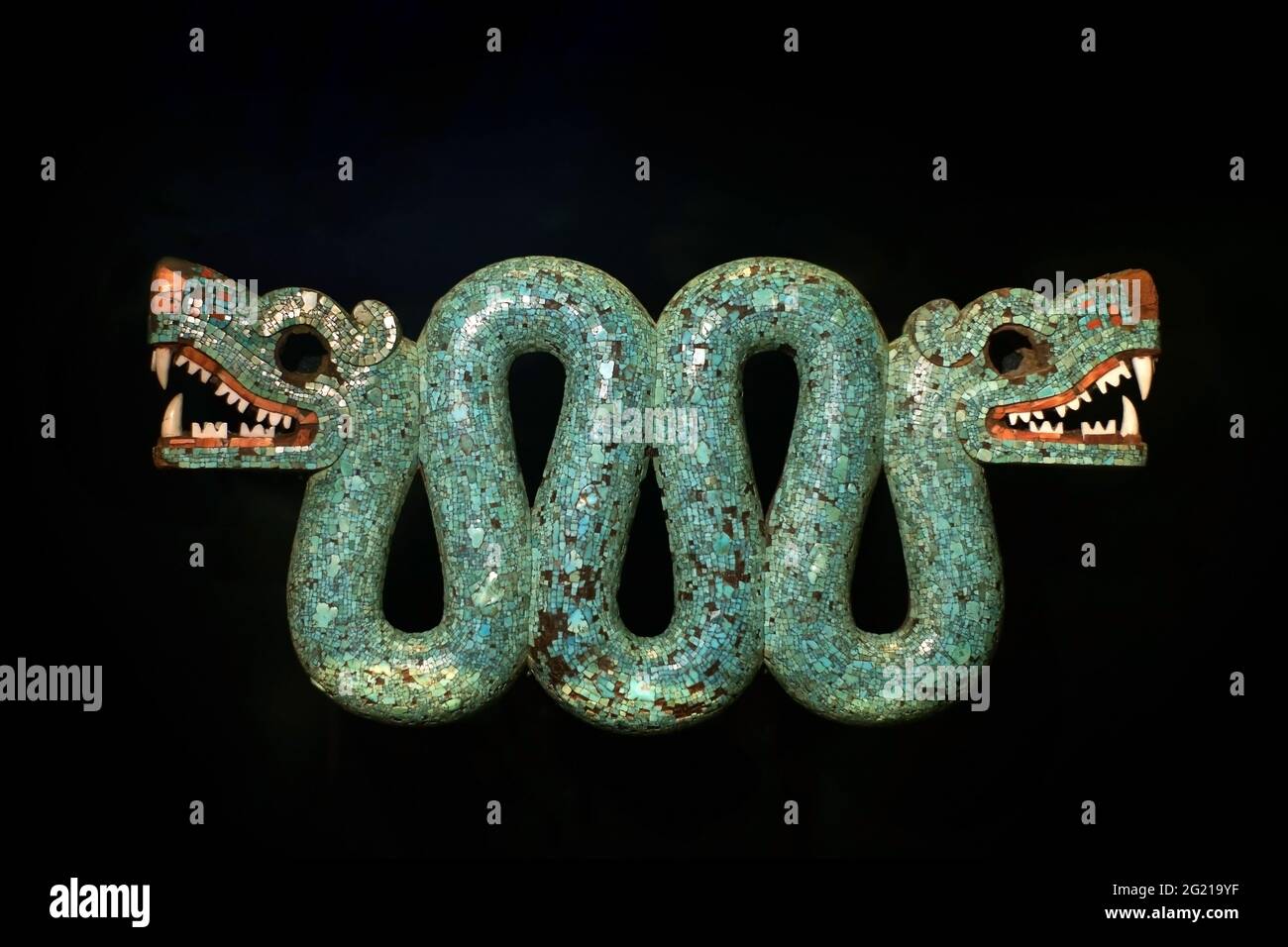 Double-headed serpent, The British Museum, London, Uk Stock Photo