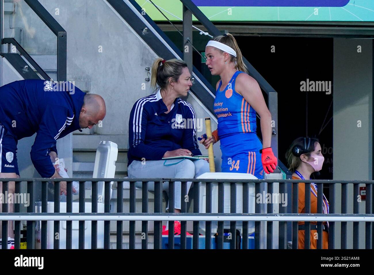 AMSTELVEEN, NETHERLANDS JUNE 7 Pien Dicke of The Netherlands during