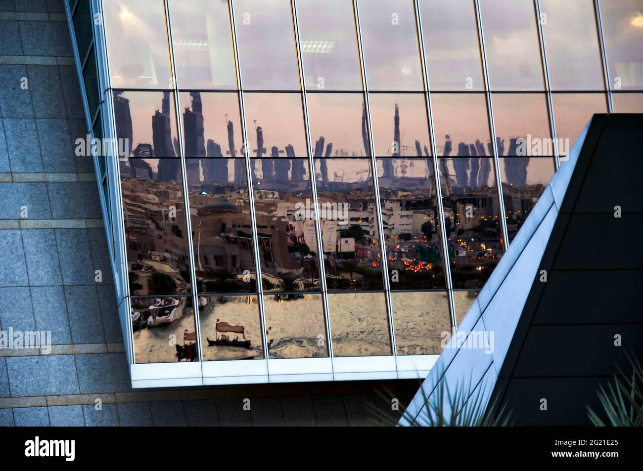 Modern glazed exterior architecture Stock Photo Alamy