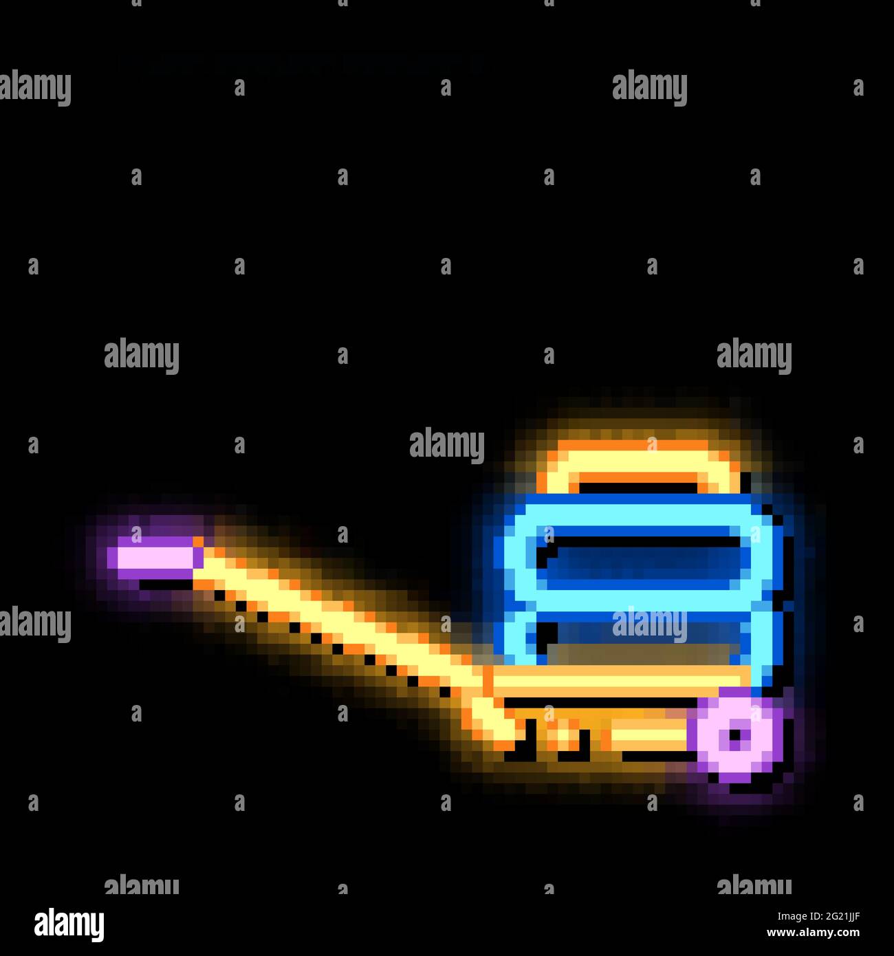tire transportation neon glow icon illustration Stock Vector Image ...