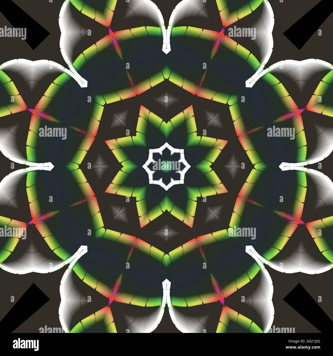 Mandala illustration design Stock Photo - Alamy