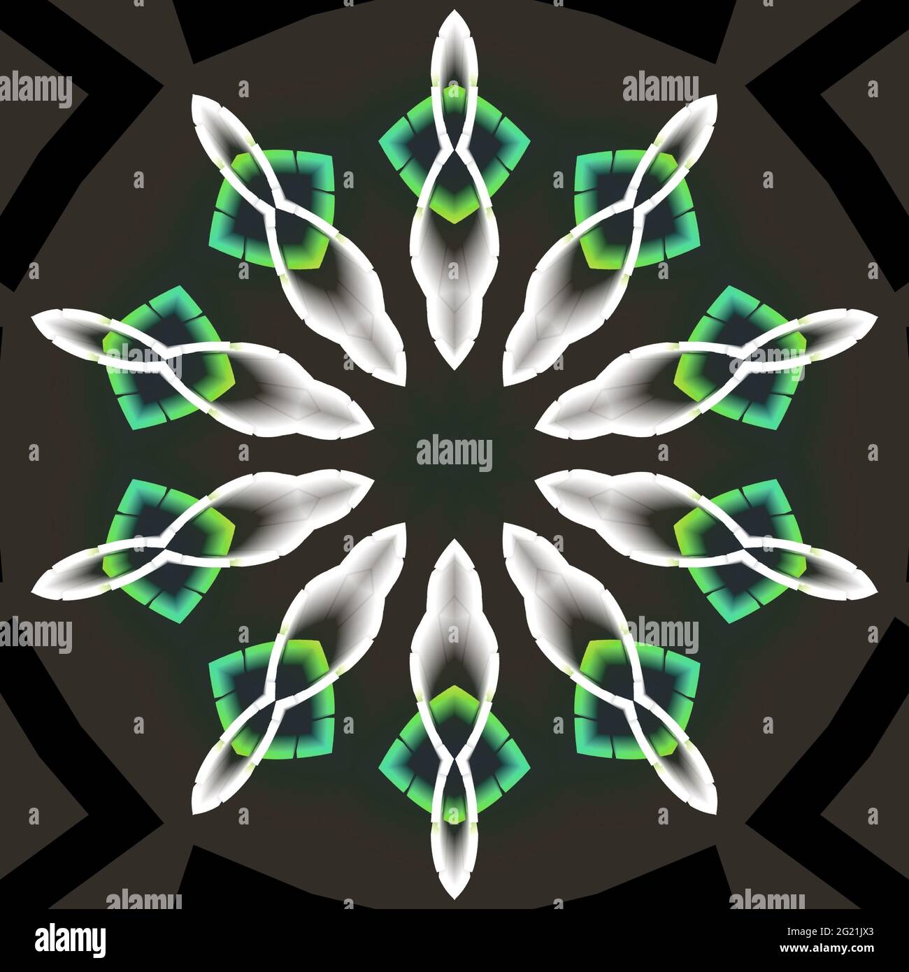 Mandala illustration design Stock Photo - Alamy