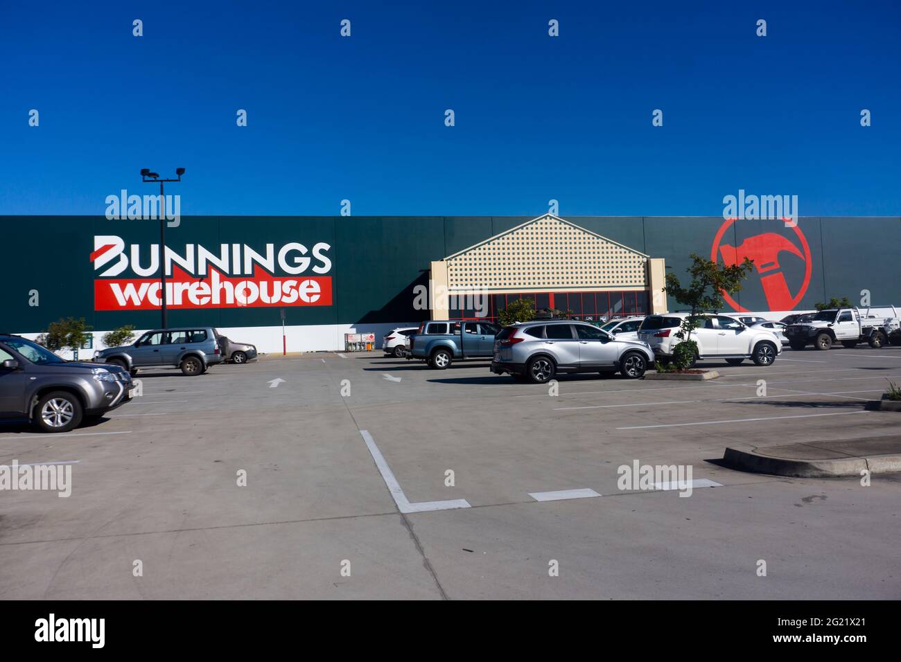 Bunnings warehouse retail store in hires stock photography and images
