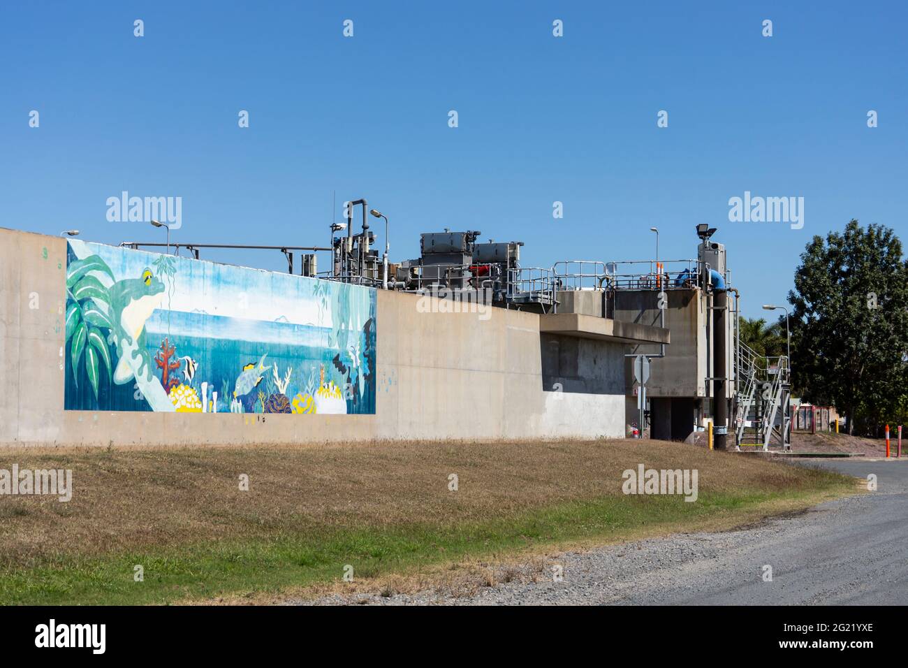 Mackay South water recycling facility at Bakers Creek treating waste