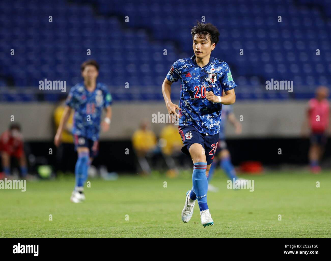 Osaka Japan 7th June 21 Shinnosuke Nakatani Jpn Football Soccer Fifa World Cup Qatar 22 Asian Qualifying Second Round Group F Match Between Japan 4 1 Tajikistan At Panasonic Stadium Suita In Osaka