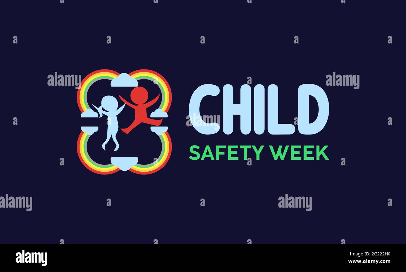 Child Safety Week Awareness Month Concept Observed on Every June. Child