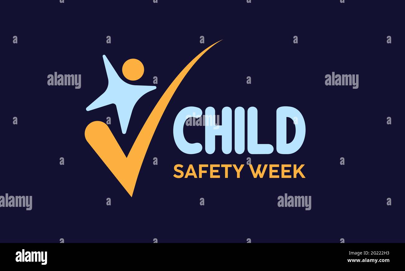 Child Safety Week Awareness Month Concept Observed on Every June. Child