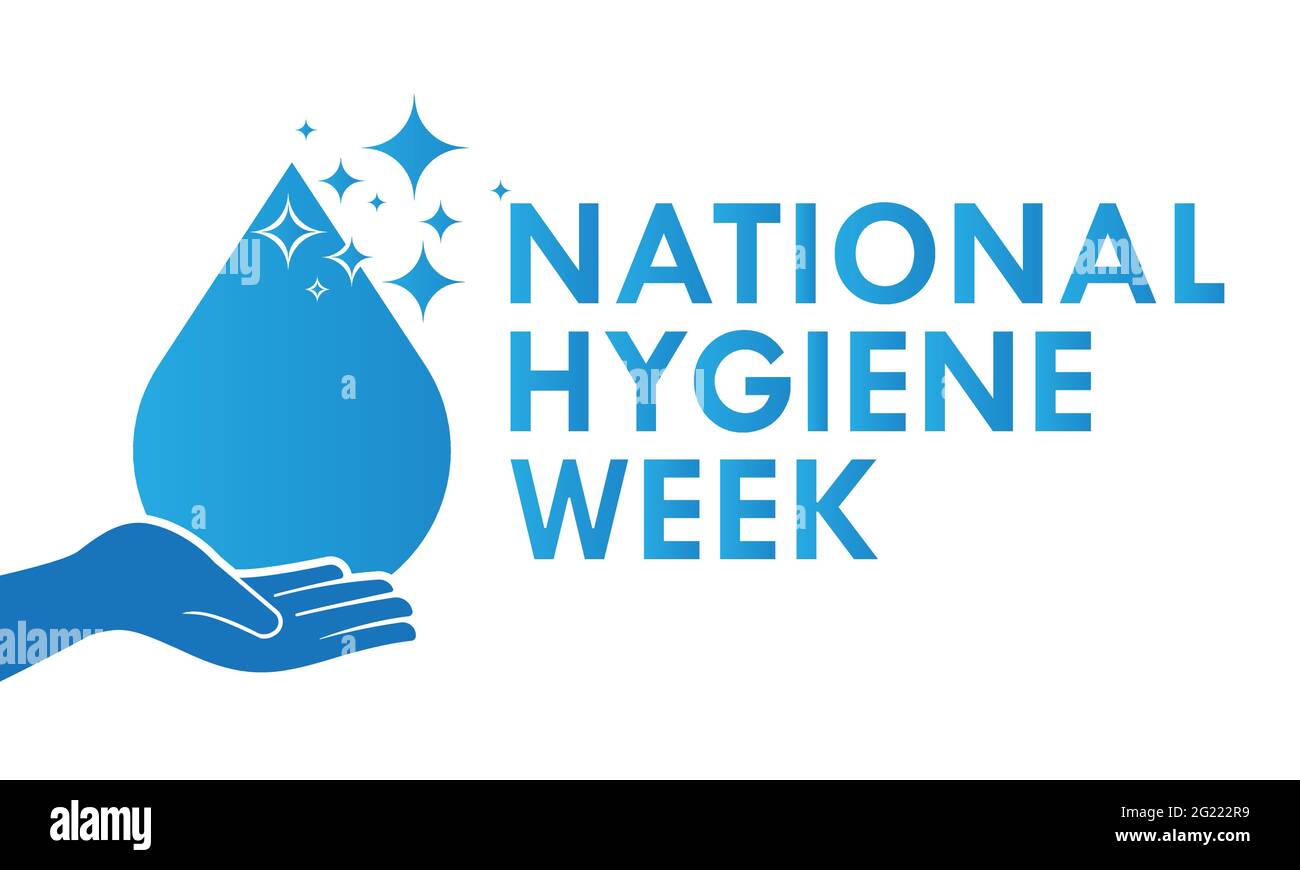 National Hygiene Week Awareness Concept Observed on Every July. Hygiene