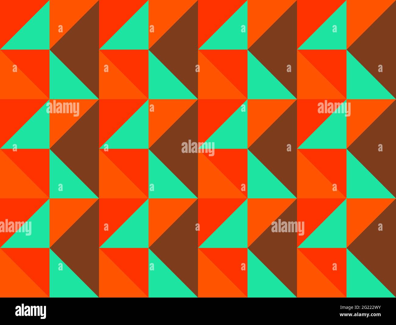 Abstract triangular pattern with triangles. Geometric print, ornament Stock Vector