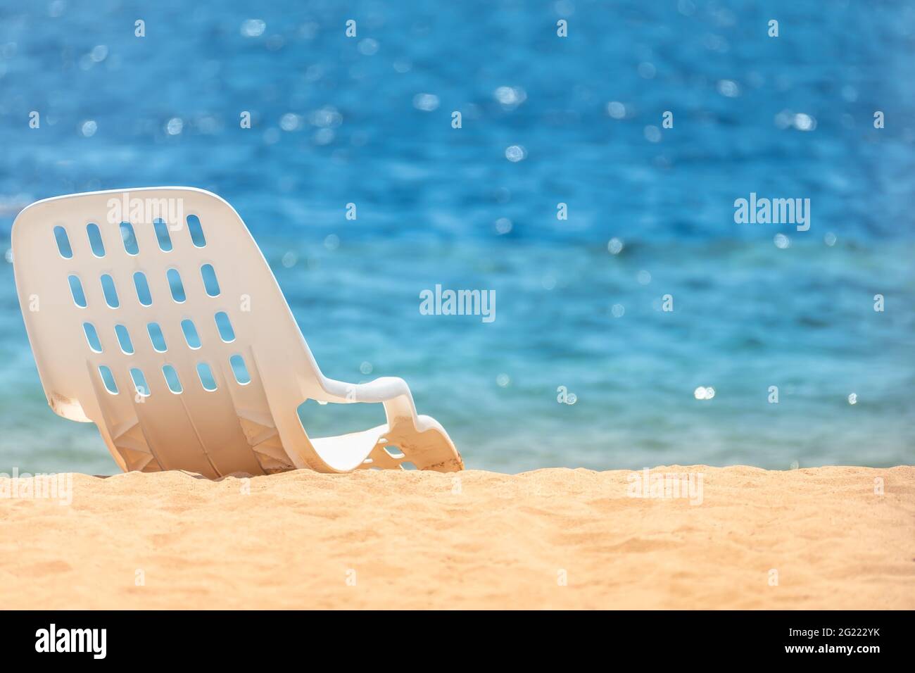 Outsider Blue Folding Beach Chair