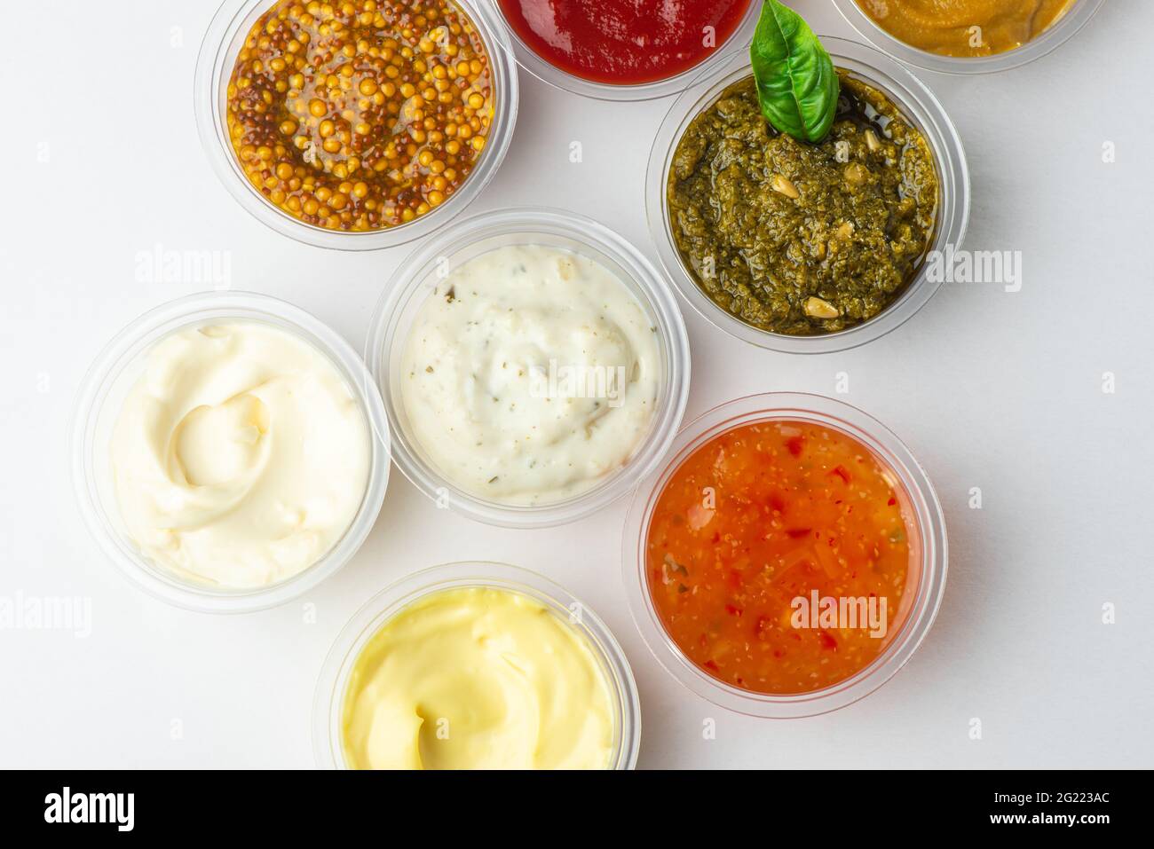 Dipping sauces in container hi-res stock photography and images - Alamy