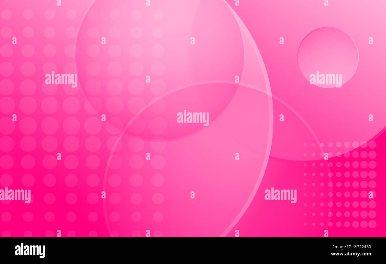 Abstract geometric screen saver with circles and halftone. Vector illustration Stock Vector