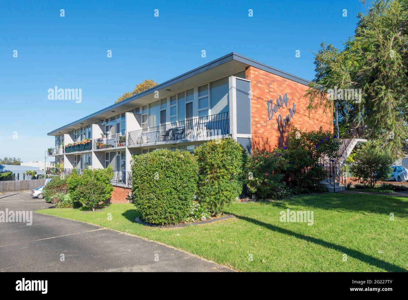 Berry Court in central Nowra, New South Wales is a set of dual level