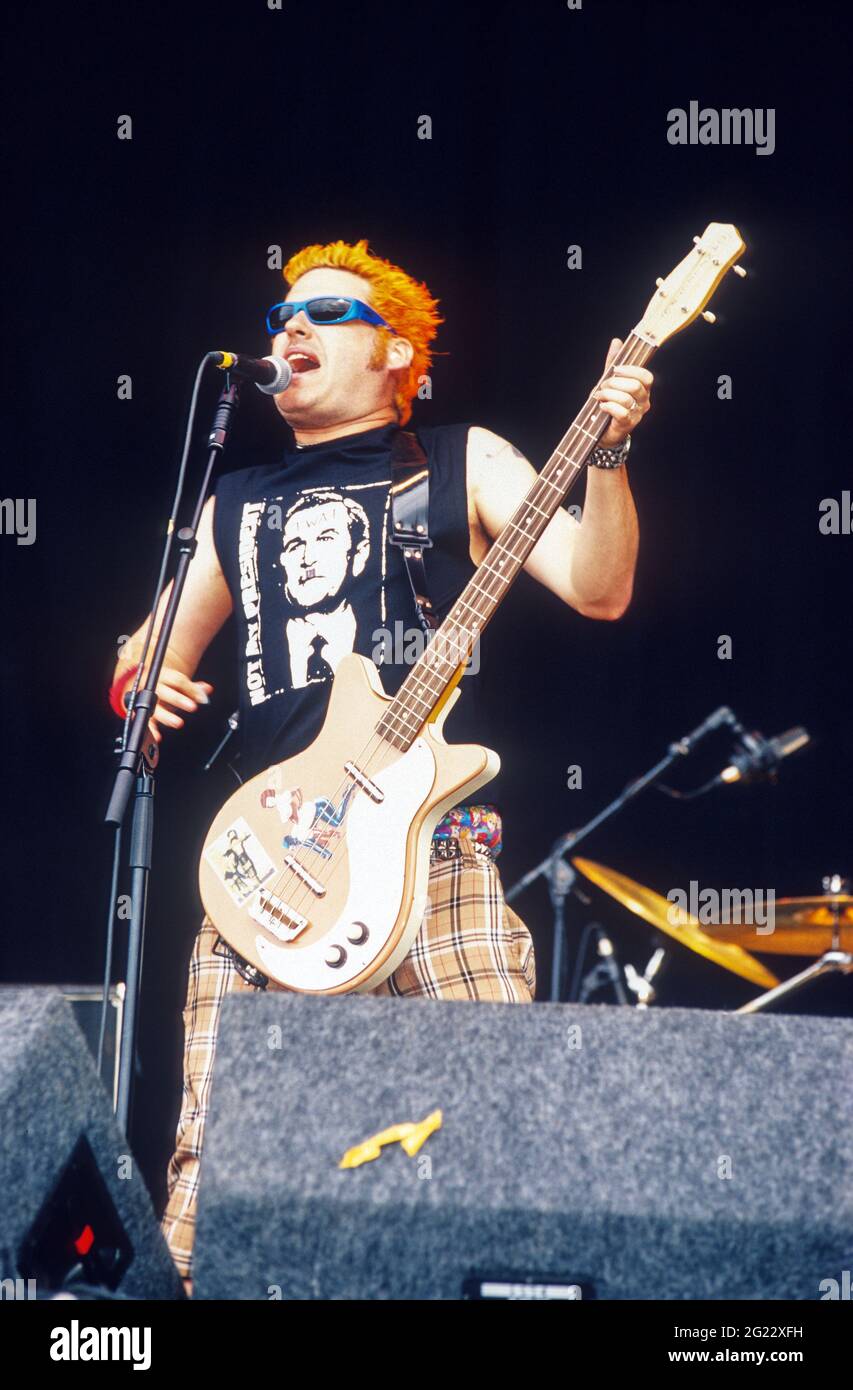 NOFX at the Reading Festival 2002 Stock Photo