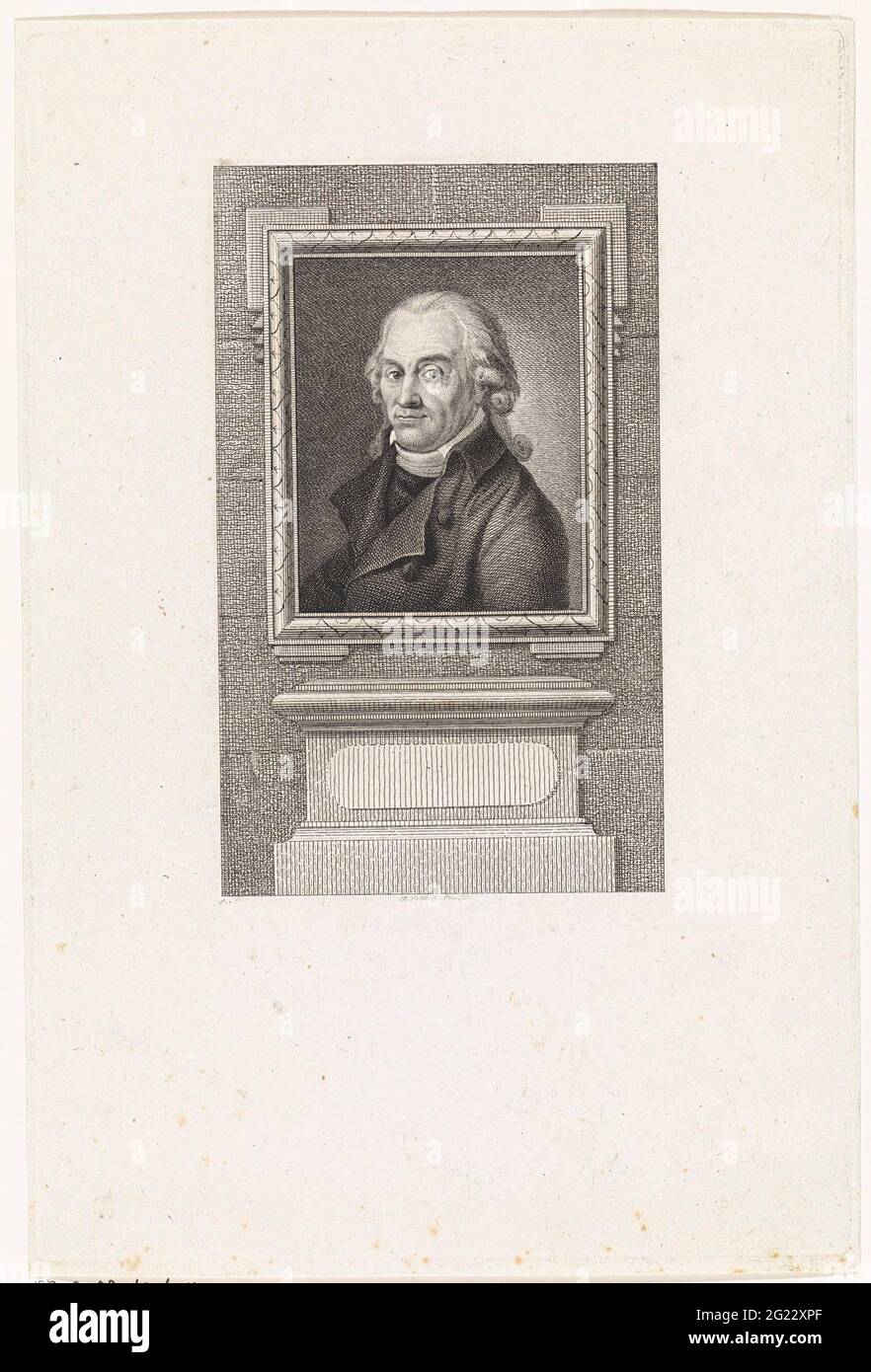 Portrait of Henri Daniel Guyot. Portrait of Henri Daniel Guyot, pastor