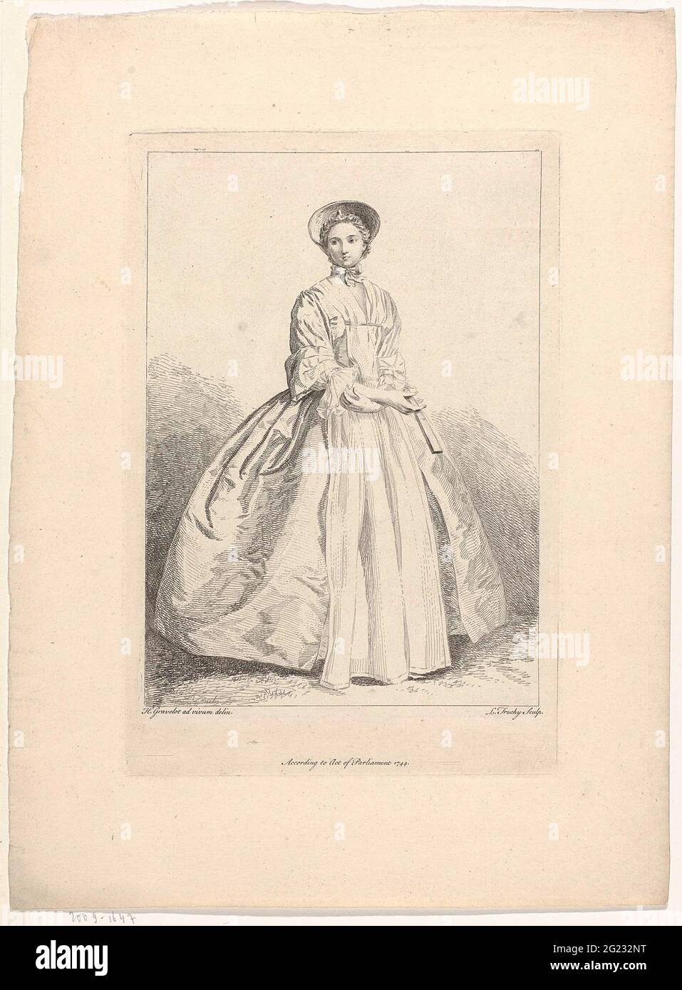 Fashion and Elegance: Fashionable Ladies and Gentlemen of the 1740s. During  the early 18th century small series of costume plates reported on the  fashion of the day. Women wore the loose-fitting robe