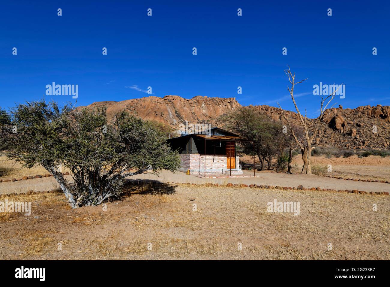 Guest farm Omandumba in the Erongo Mountains Safari tent in the bush