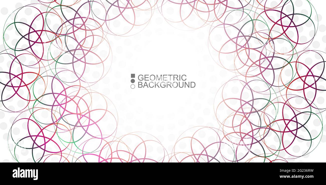 Polygeometric colorful abstract background Stock Vector