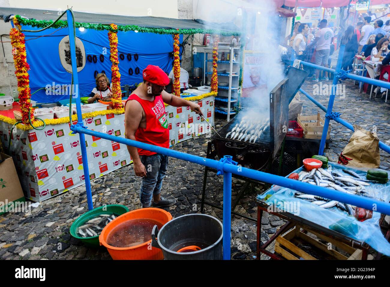 Santo Antonio Festival in Alfama district (Lisbon Stock Photo Alamy