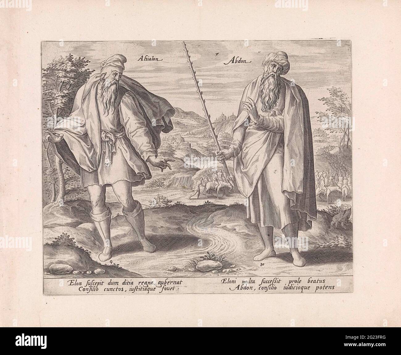 Elon and Abdon; The twelve judges of Israel; Thesaurus Sacrarum historiarum Veteris Testamenti