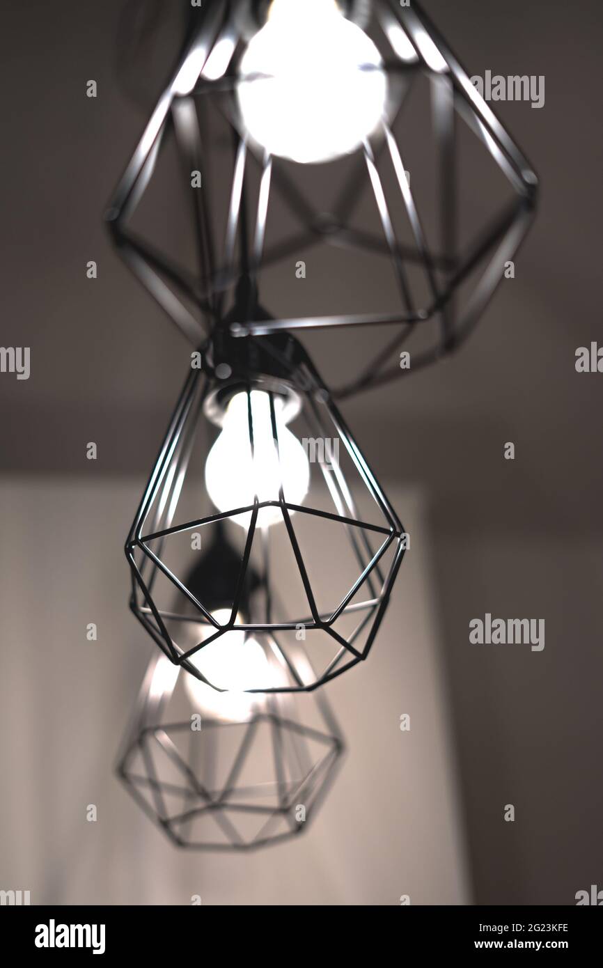 Abstract grey lighting equipment vertical Stock Photo Alamy