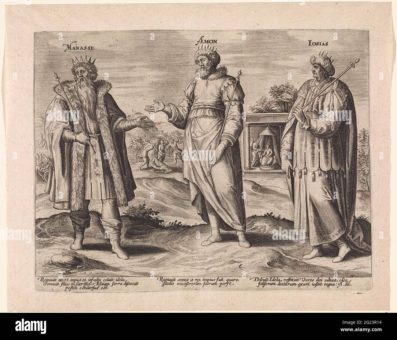 Manasse, Amon and Josia; Kings of Judah; Thesaurus Sacrarum historiarum