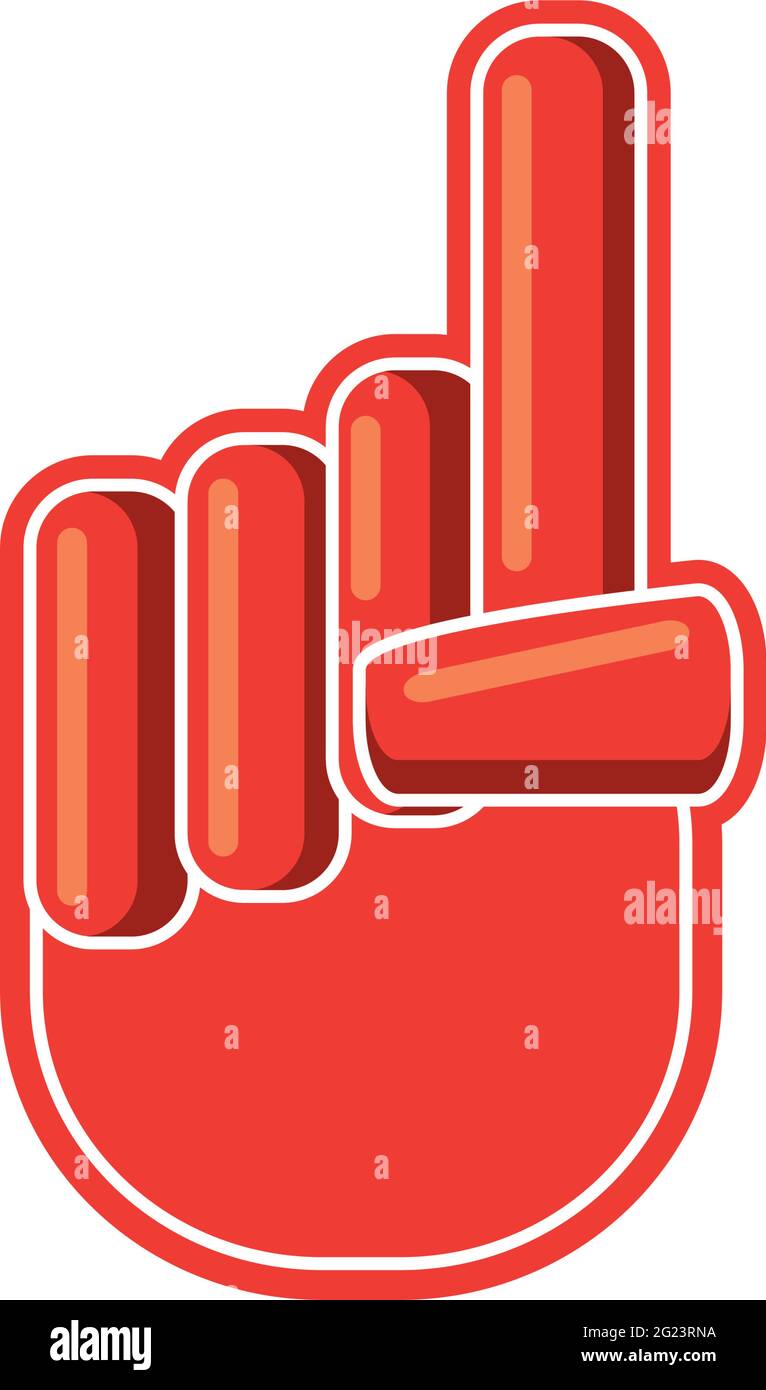 sport foam hand Stock Vector Image & Art Alamy
