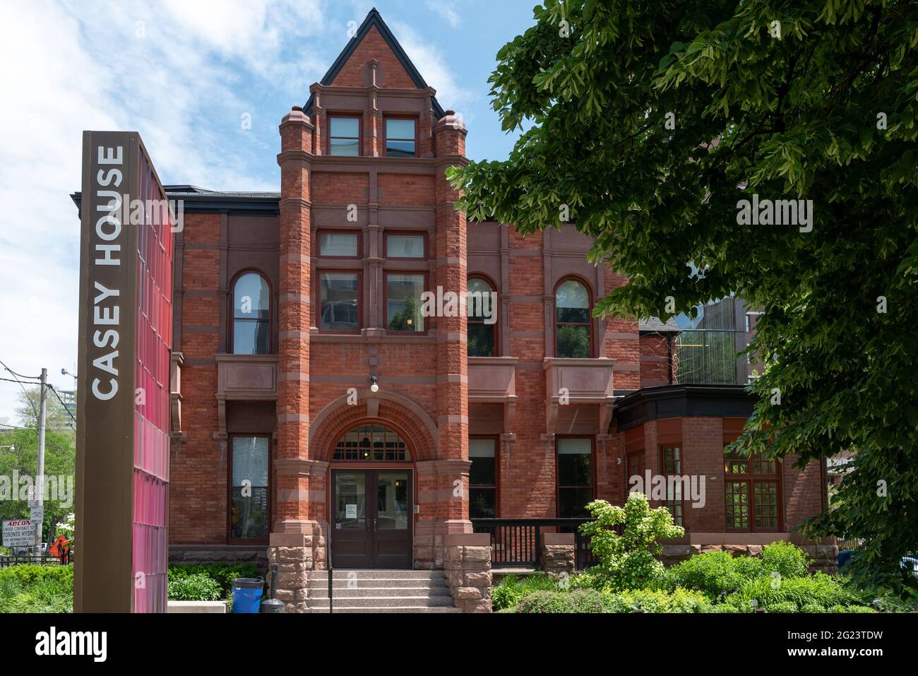 The Casey House (1875), is a heritage building on Jarvis Street in ...